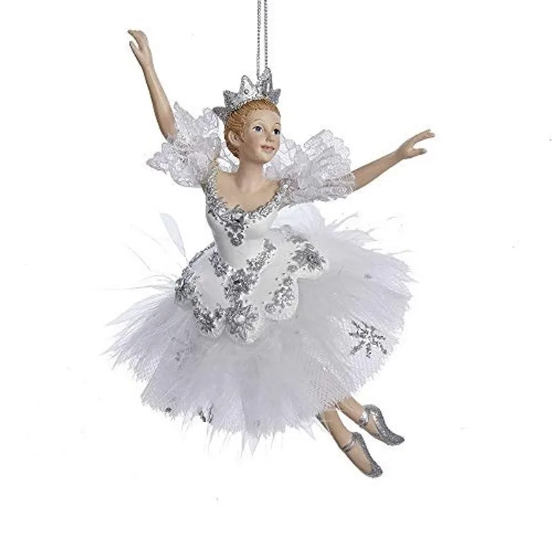Kurt Adler 6.75 Rainha da neve Bailarina Ornamento de Natal