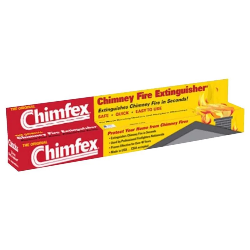 Extintor De Incêndio Chimney Fire Stop Chimfex, 1 Pacote Para Uso Doméstico