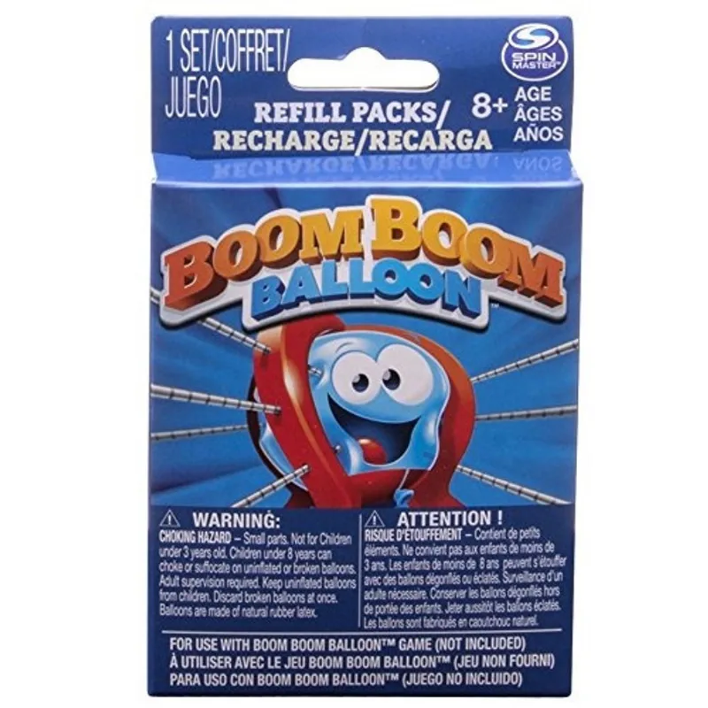 Boom boom balão Spinmaster Games Refis Game