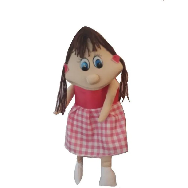 Kit Fantoches Grande De Mão Menino E Menina De Espuma