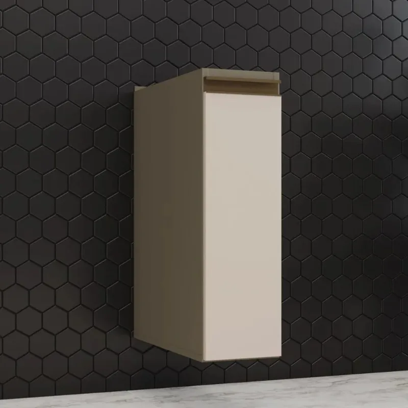 Balcão de Cozinha 20 cm Henn Connect Balcão/Armário Connect Henn 20cm Sem Tampo Para Condimentos | Duna/Cristal (S/V)