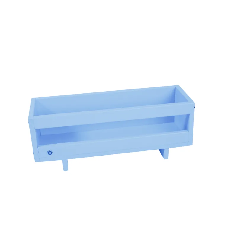 Porta livros de chão - Azul - A Casa da Criança