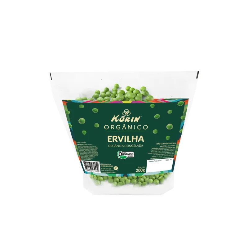 Ervilha Orgânica Congelada Korin 300g