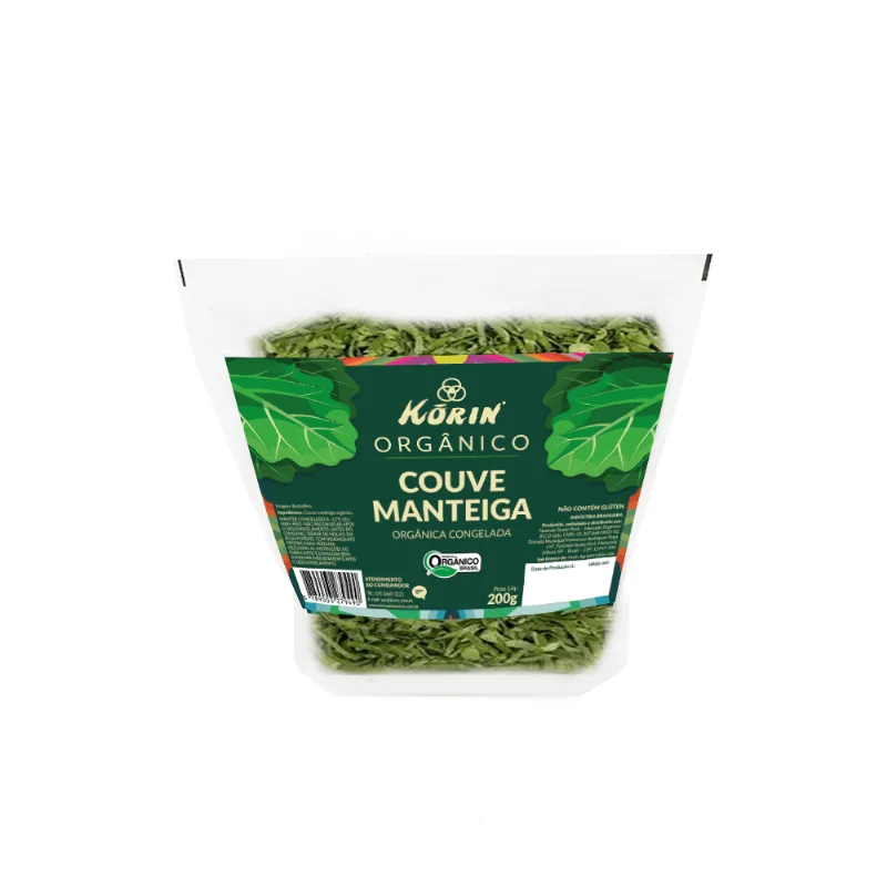 Couve Manteiga Congelada Orgânico Korin 200g