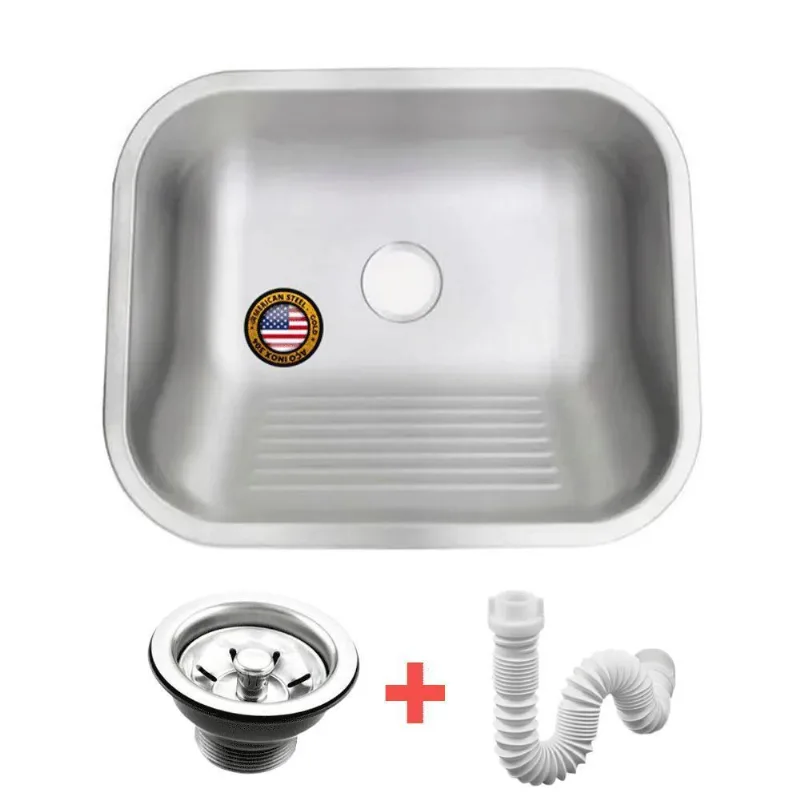 Tanque Inox American Steel Fosco 50x40 30l Inox 304 +válv