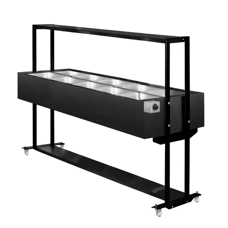 BF1011 Buffet térmico aquecido 10 cubas com tampa 127V