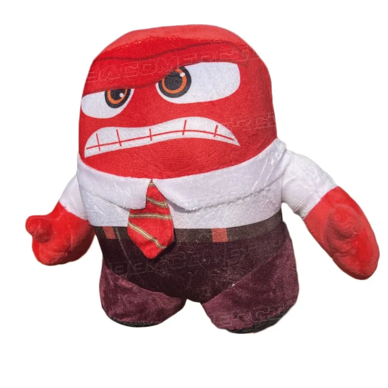 Boneco de Pelúcia Divertida Mente 2 Emoção Raiva 20cm
