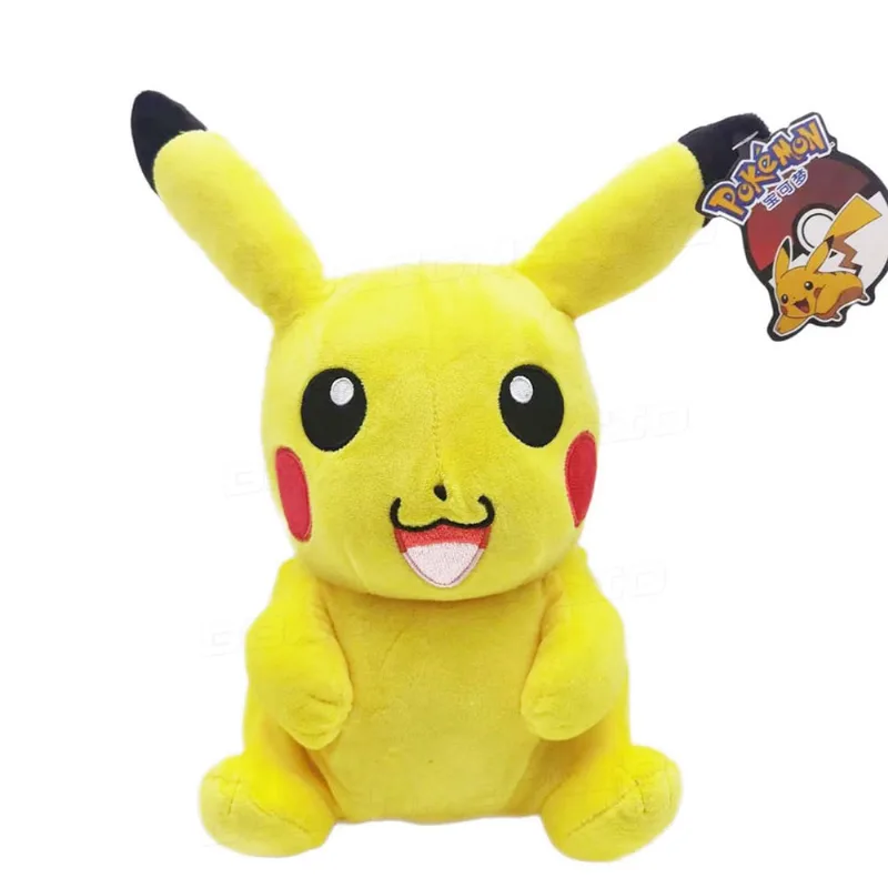 Pikachu Pokémon Pelúcia Original Tomy 25cm Pronta Entrega
