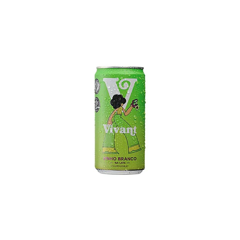 Vinho Vivant Branco Lata 269ml - Vivant