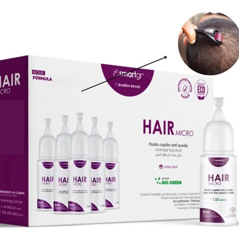 Hair Micro Fluido Capilar Crescimento e Antiqueda Smart gr
