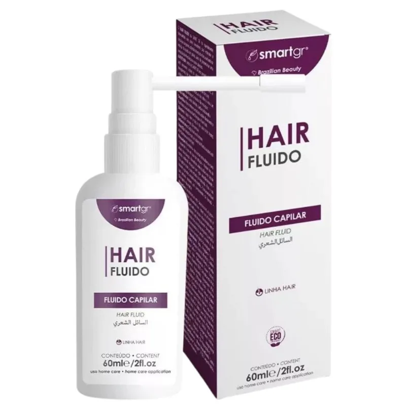 Smart Hair Growth Fluído Capilar Redução Queda Smart Gr 60ml