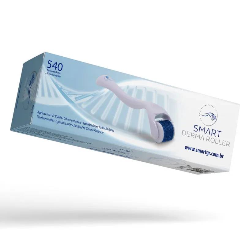 Dermaroller 540 agulhas para microagulhamento smart gr