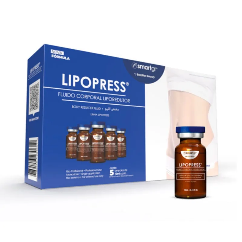 Mescla Lipopress liporedutor 10ml 5 Unidades Smart Gr