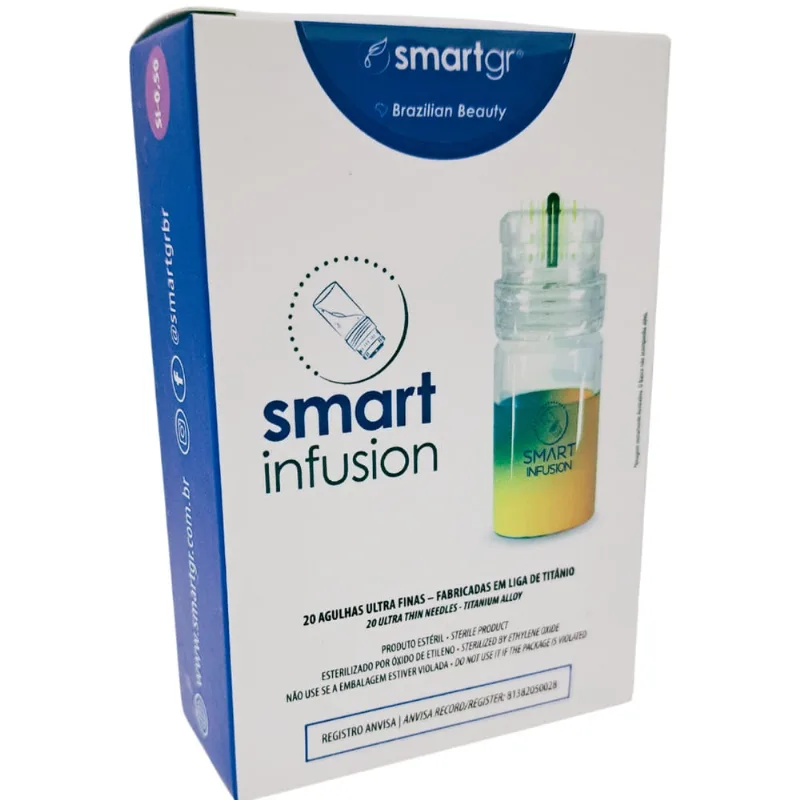 Smart Infusion Microagulhamento 20 Agulhas (0,50mm) Smart Gr