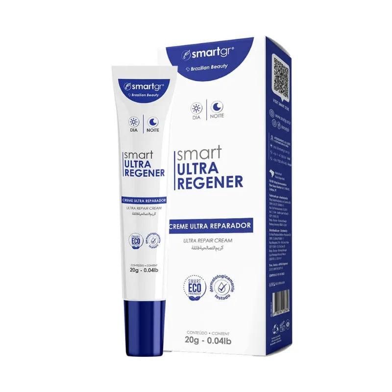 Creme Ultra Reparador Queimaduras Irritação na Pele Regener Smart gr 20g