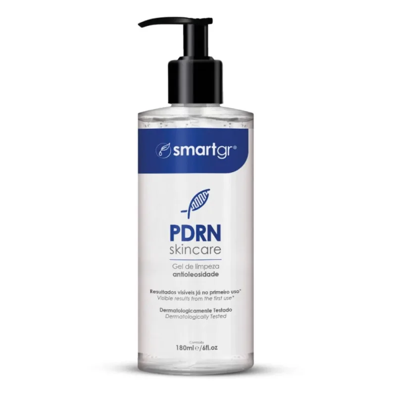 Gel Limpeza Facial Skincare pdrn Antirrugas 180ml Smart gr - Não Disponível