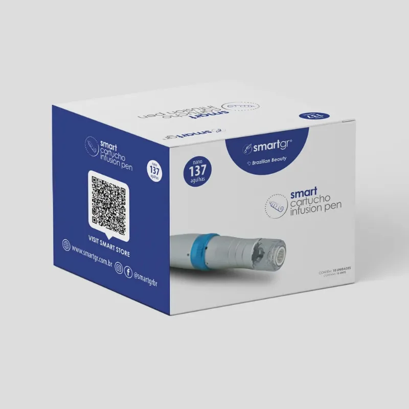 Smart Cartucho Infusion Pen 137 agulhas (nano) - Kit com 10 unidades - Smart gr