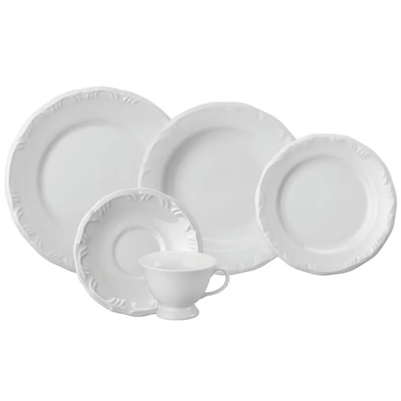 Jogo De Jantar De Porcelana Pomerode Schmidt - 30 Peças