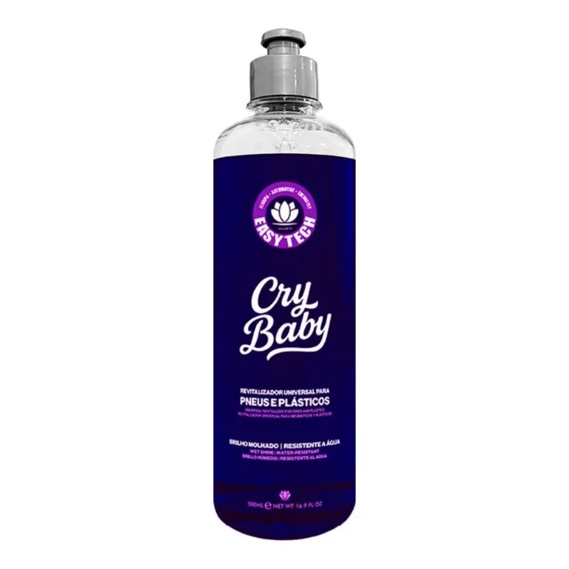 Revitalizador Para Plásticos E Pneus Cry Baby 500ml Easytech