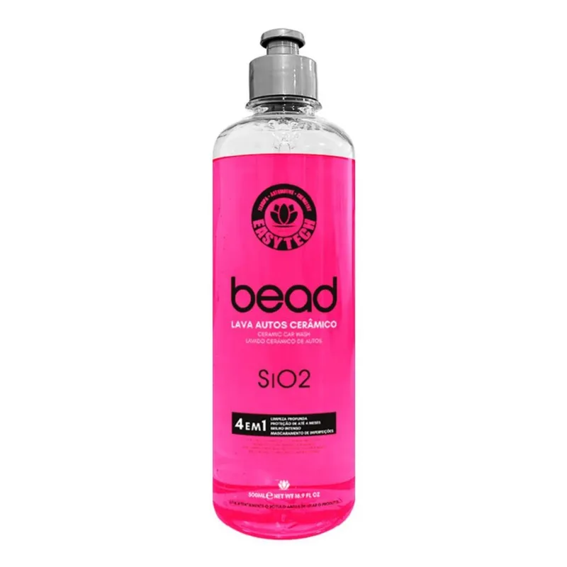 Lava Autos Com Proteção Cerâmica 4 Em 1 Bead 500ml Easytech