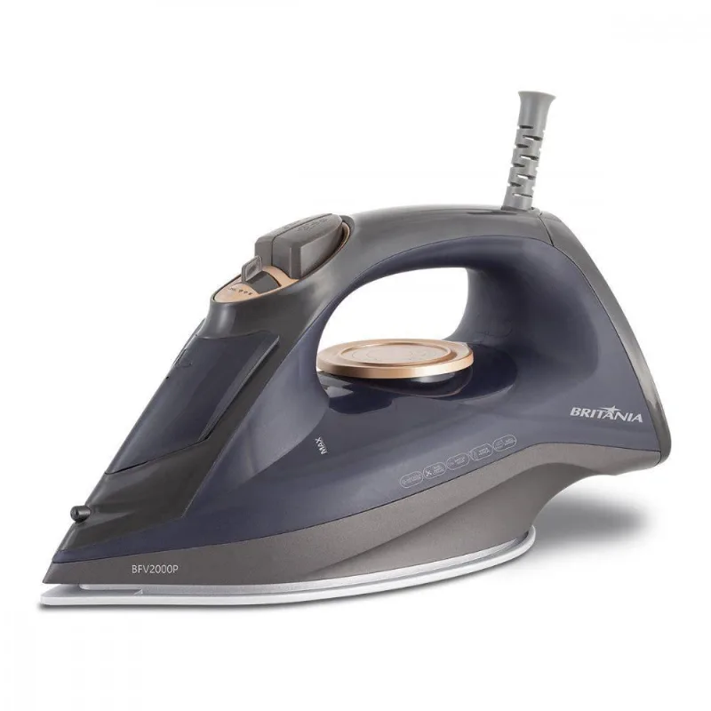Ferro A Vapor Britânia Ceramic Bfv2000 Preto 220 V