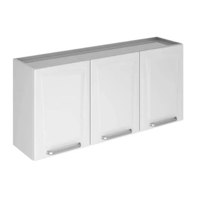Armário Aéreo 120cm 3 Portas Itatiaia Tarsila | Branco