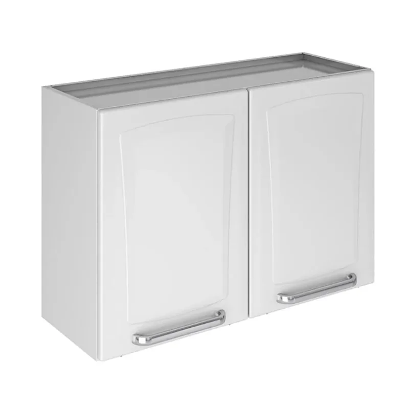 Armário Aéreo 80cm 2 Portas Itatiaia Tarsila | Branco