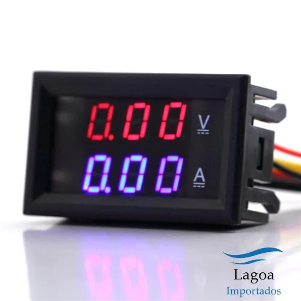 Voltimetro Amperimetro Digital Dc 100v 10a Painel
