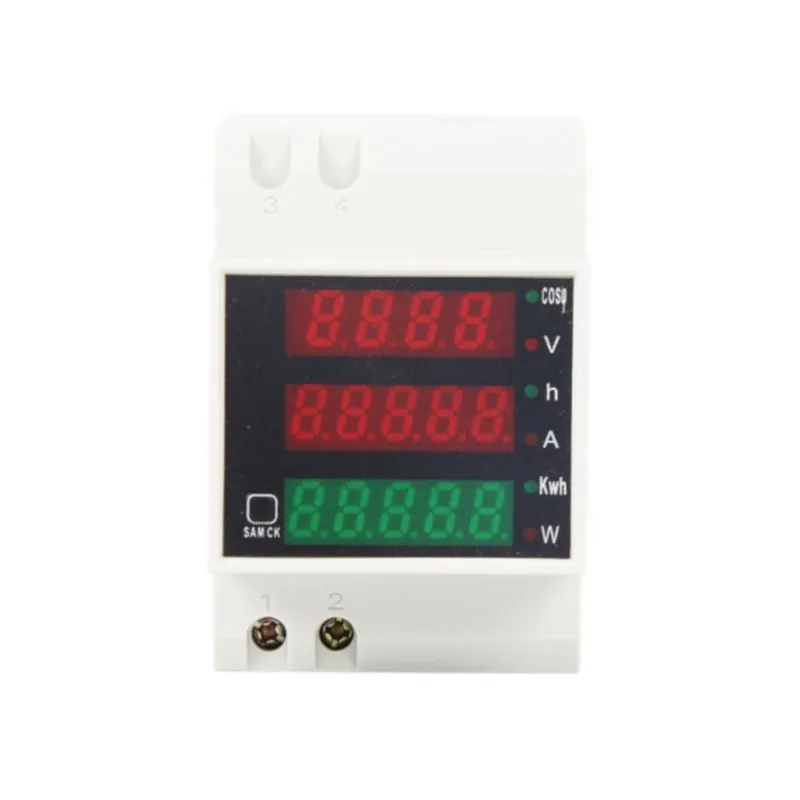 Wattimetro Voltimetro Amperimetro 110v 220v 100a Ac D52-2047