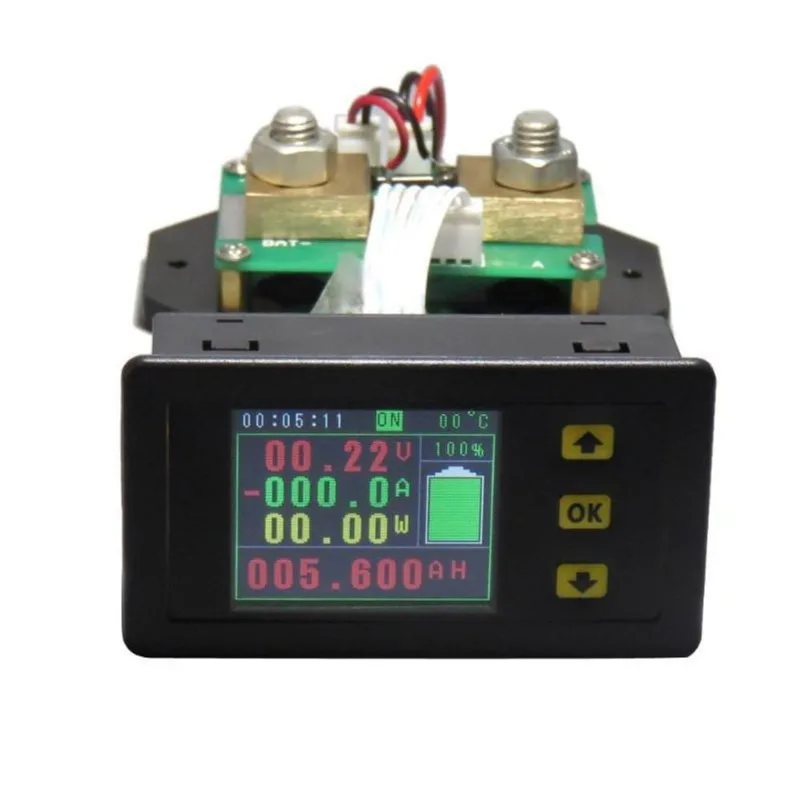 Wattimetro Dc 120v 200a Medição Tensão/corrente