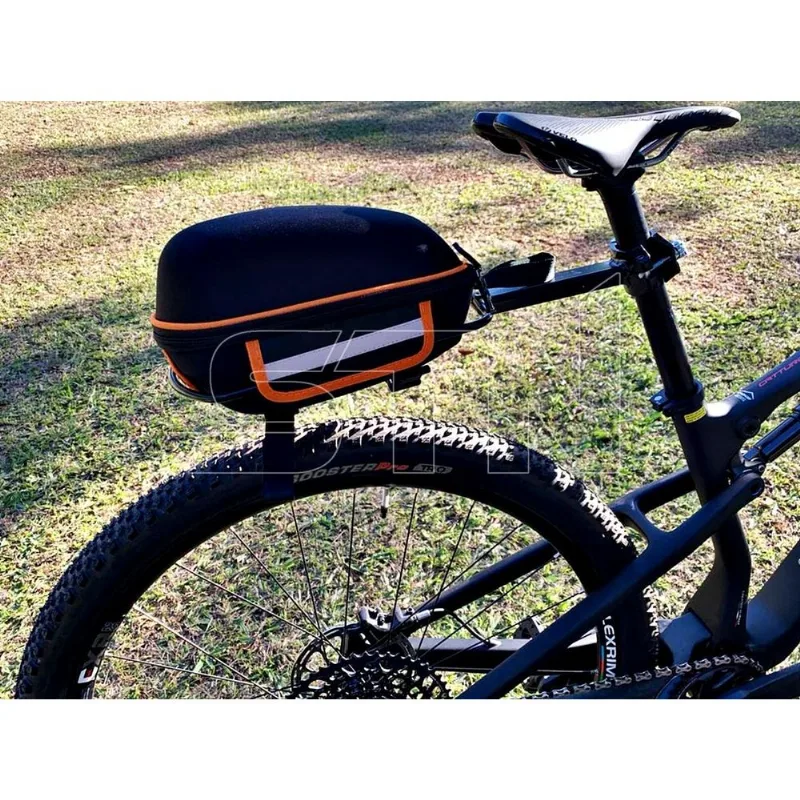 Bagageiro Stn Com Alforje S1 - Laranja