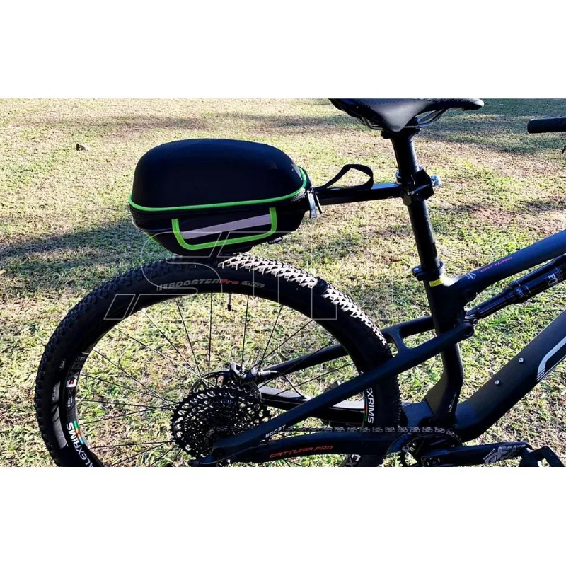 Bagageiro Stn Com Alforje S1 - Verde