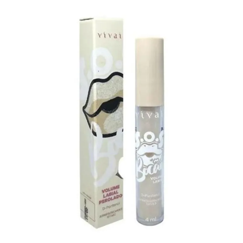 Gloss s. O. S. Volume Labial Vivai Gloss - Perolado