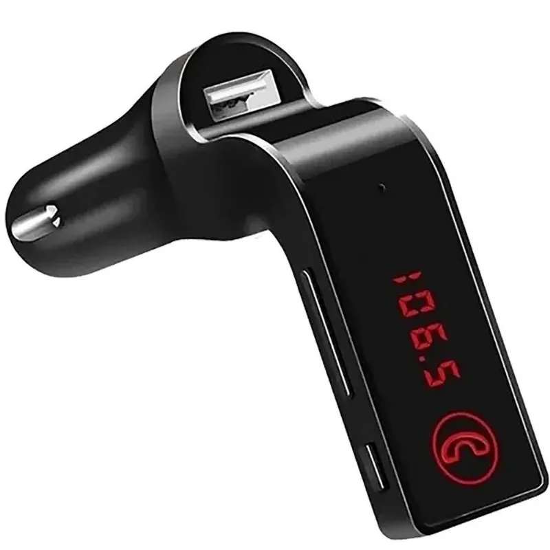 Transmissor Fm Veicular Bluetooth Carro Mp3 Usb Sd Aux Carg7