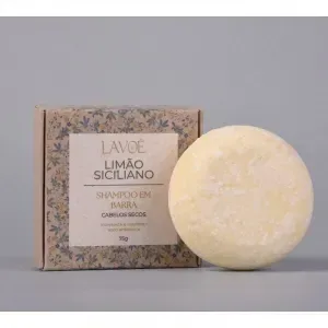 SHAMPOO SÓLIDO DE LIMÃO SICILIANO  75GR - Lavoê Brasil