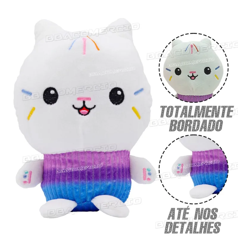 Pelucia Gato Cake Casa Magica Da Gabby Gabby's DollHouse
