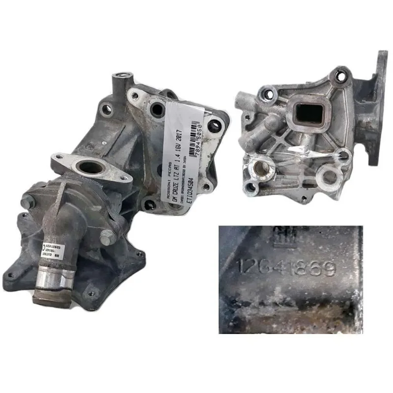 Carcaça Válvula Termostática Cruze 1.4 Ltz 16v 12641869