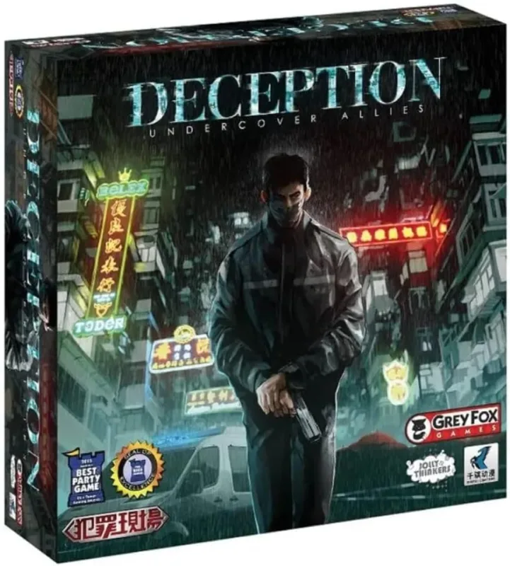Jogo Deception Undercover Allies Expansão - Jogo Tabuleiro - LC