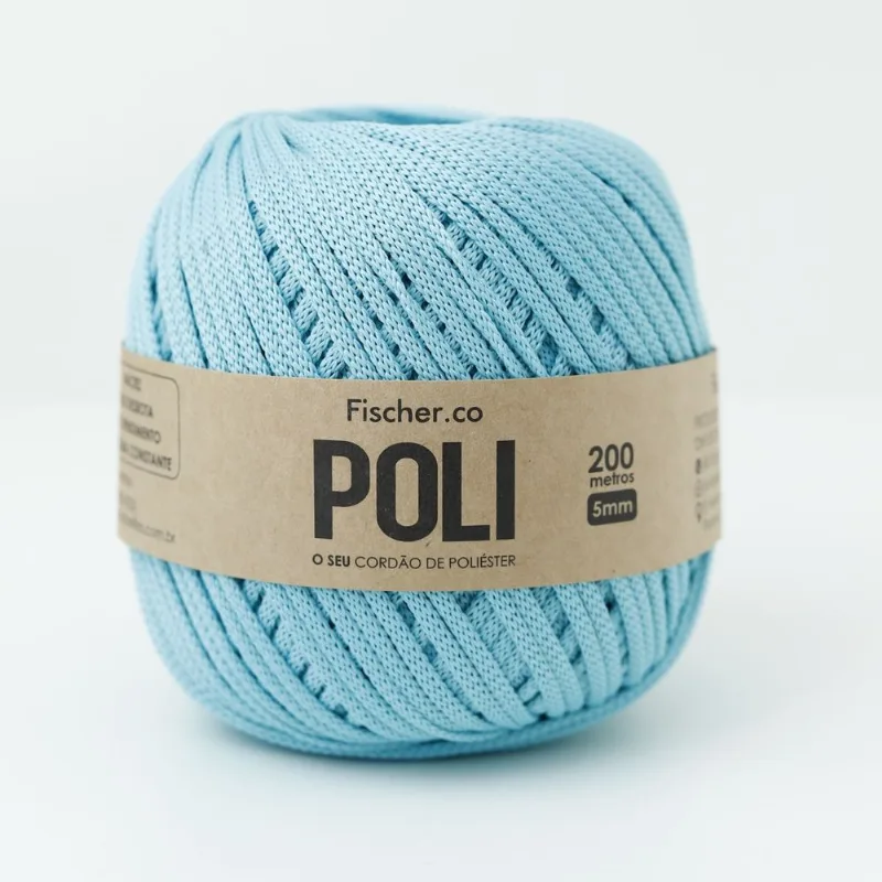 FIO NAUTICO POLI FISCHER 5MM COM 200 METROS 707Fm - Turquesa