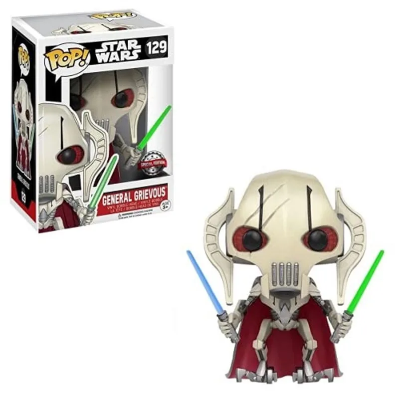 Pop! Vinil Funko Star Wars General Grievous 129 Exclusivo