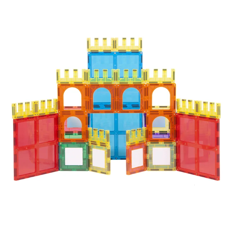 Blocos Magnéticos Castelo - Magforma - Brinquedo Magnético