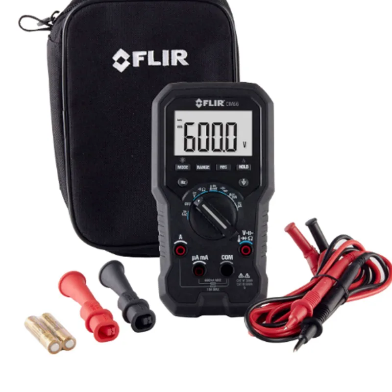 Multímetro True RMS com Modo VFD CAT IV-300V CAT III-600V Flir DM66 DM66