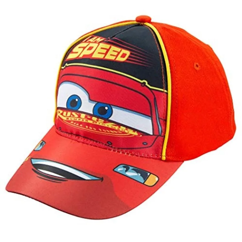Disney Pixar Toddler Boys Carros Relâmpago McQueen Baseball Cap Idade 2-5 Vermelho