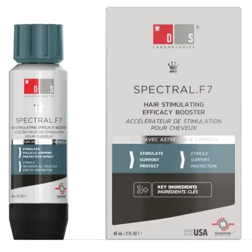 Spectral. F7 Hair Growth Treatment Booster for Men and Women by ds Laboratories - Hair Growth Soro for Stress Induced Hair Loss, Par com Tratamentos d - Não Disponível