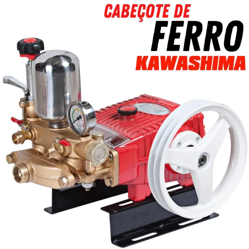 Bomba Kawashima S40F Com Cabeçote de Ferro Ideal Para Uso em Motores Elétricos de 3,0 a 5,0HP