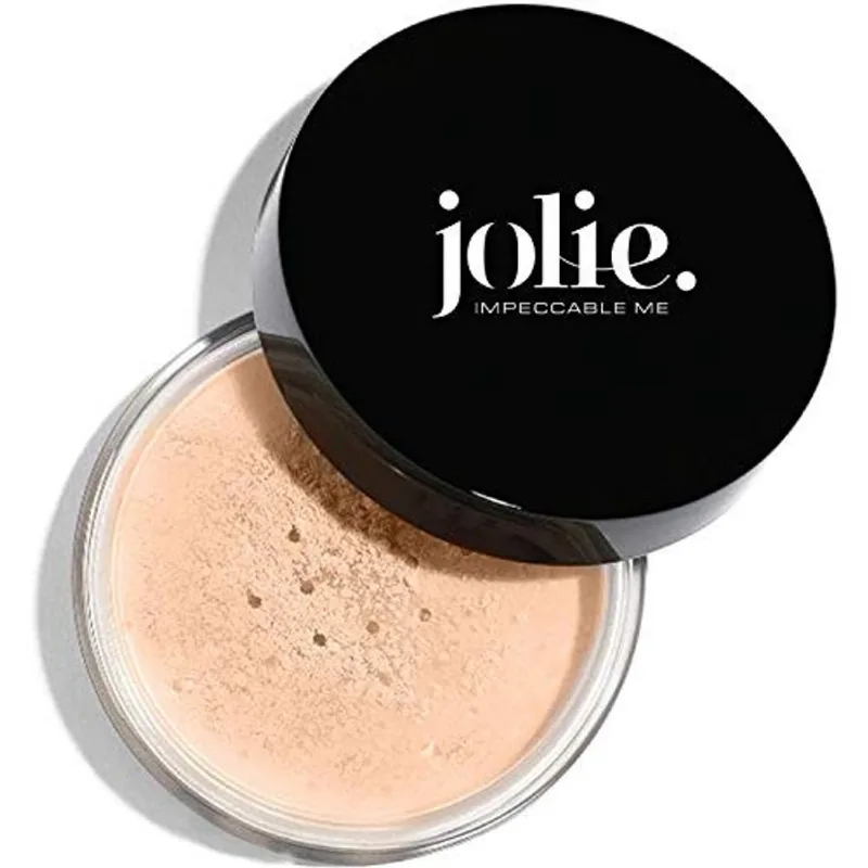 Jolie Loose Translúcido Pó facial - Ultra Fino, Pó de Maquiagem Sedosa (Neutro 15A)