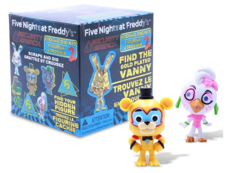 Bloco De Escavação - Five Nights At Freddys - Hiding Kit Series 2 - LC