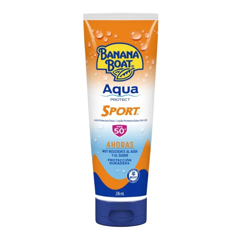 Loção Protetora Solar Banana Boat Aqua Protect Sport Fps50 236ml