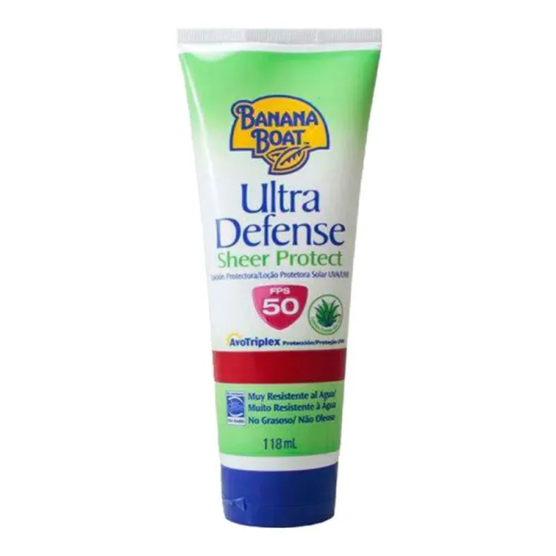 Protetor Solar Corporal Banana Boat Ultra Defense FPS50 118ml - Banana Boat