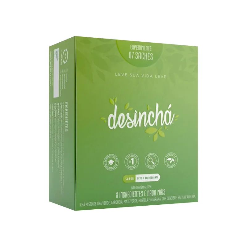 Chá Misto Leve e Refrescante Desinchá 7 sachês - Desinchá
